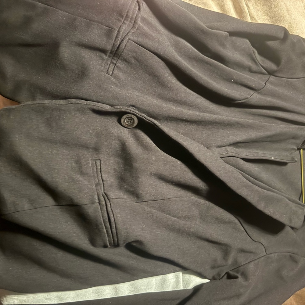 Ashley Stewart Black Blazer with Yellow Tag